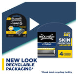 Wilkinson Sword Hydro 5 Skin Protection Advanced Men's Razor Blades   4 per pack GOODS M&S   