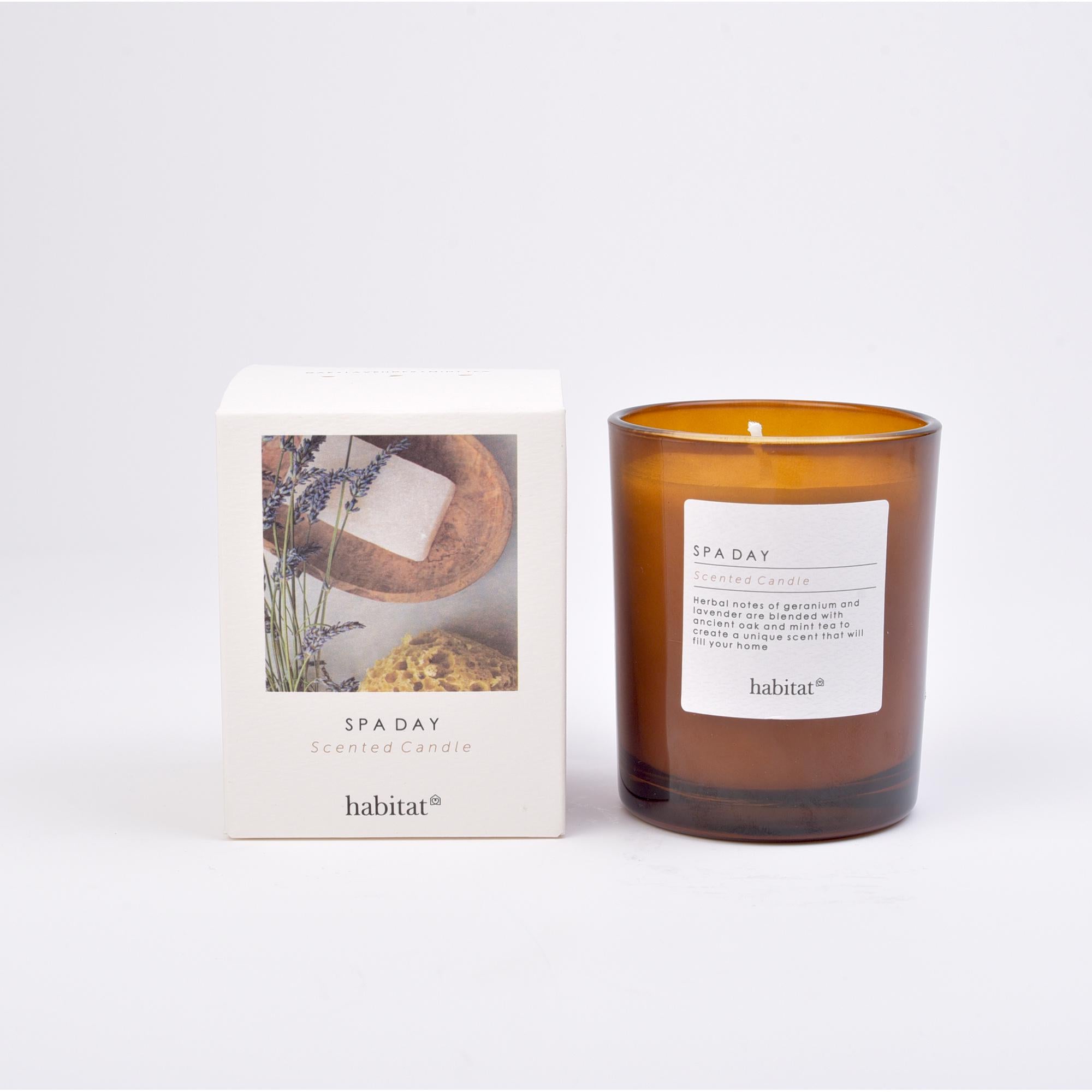 Habitat Modern Boxed Candle - Spa Day GOODS Sainsburys   