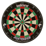 Unicorn Contender dartboard 48cm, imported from the UK