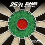 Unicorn Contender dartboard 48cm, imported from the UK