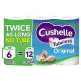 Cushelle Original Tubeless Toilet Roll    6 per pack GOODS M&S   