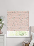 Laura Ashley roman blind blush pink Animalia print, imported from the UK
