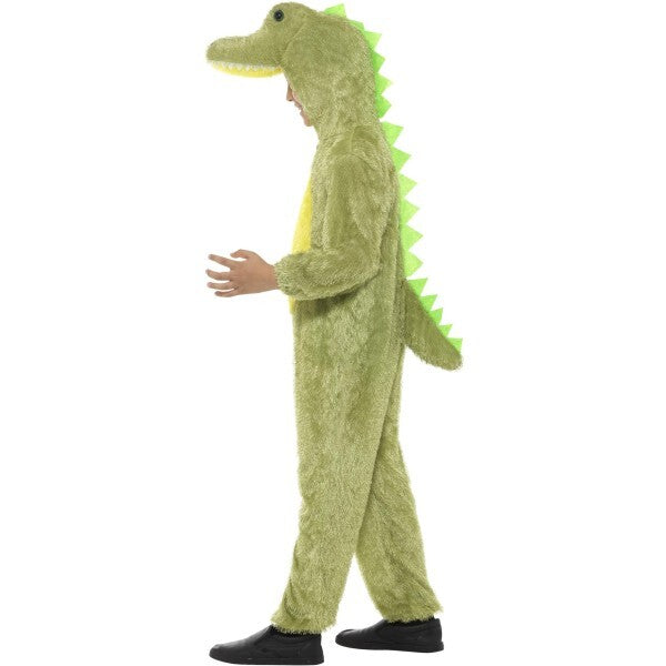 Smiffys crocodile costume with jumpsuit and hood, imported from the UK