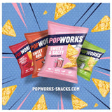 PopWorks Sour Cream & Onion Popped Crisps Sharing Bag   85g GOODS M&S   