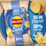 Walkers Baked Cheese & Onion Multipack Snacks   6 per pack GOODS M&S   