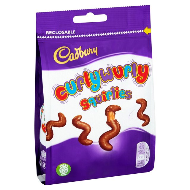 Cadbury Curly Wurly Squirlies Chocolate Bag   110g GOODS M&S   