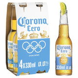 Corona Cero Alcohol Free Beer   4 x 330ml GOODS M&S   