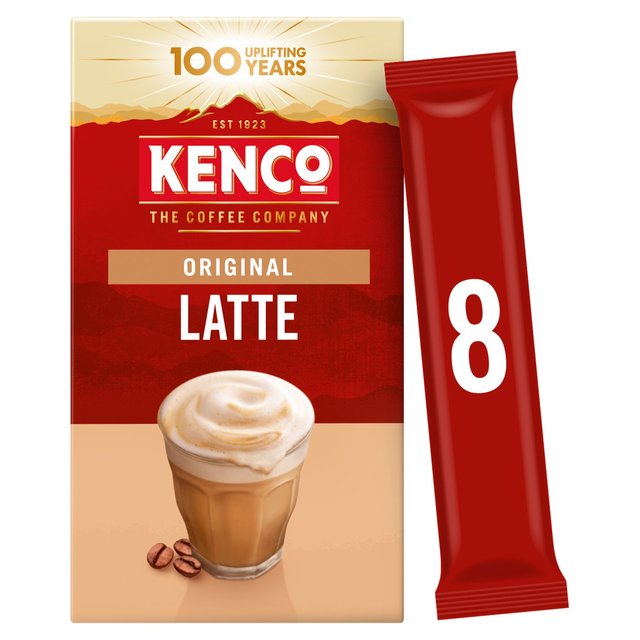 Kenco Latte Instant Coffee Sachets    8 per pack GOODS M&S   