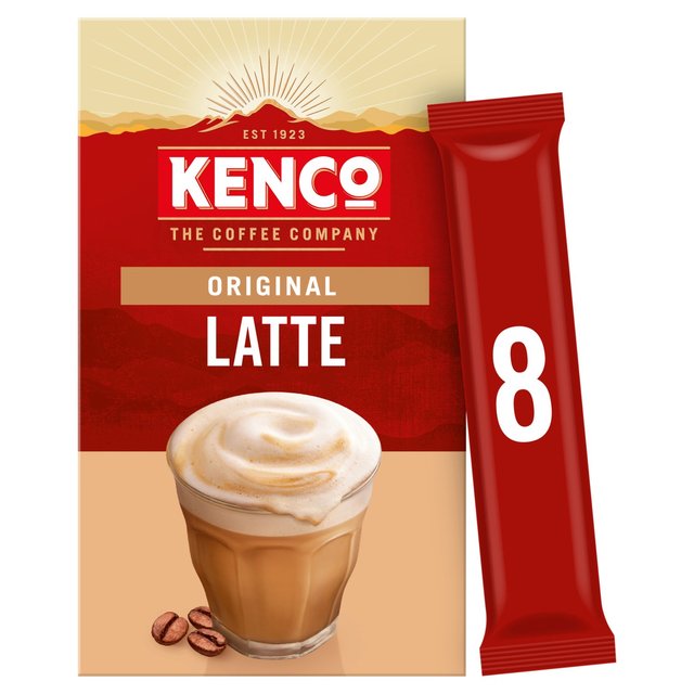 Kenco Latte Instant Coffee Sachets    8 per pack