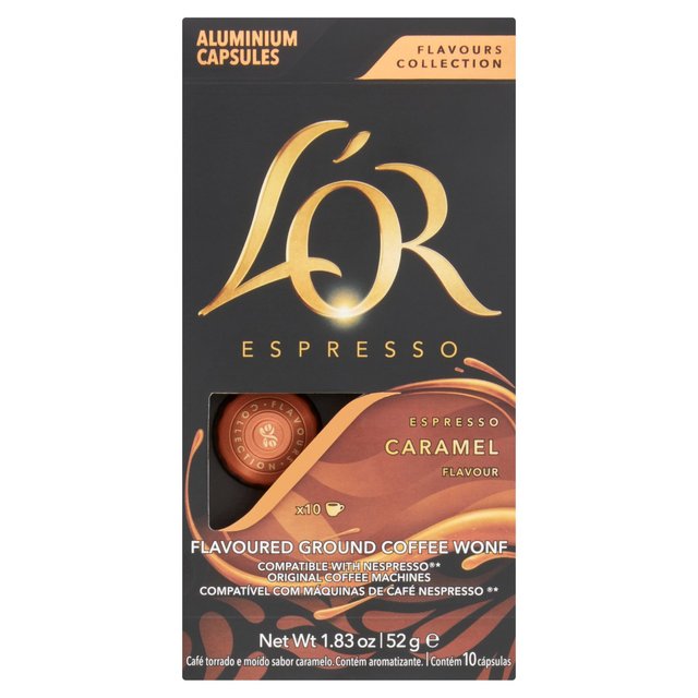 L'OR Caramel Coffee Pods   10 per pack GOODS M&S   