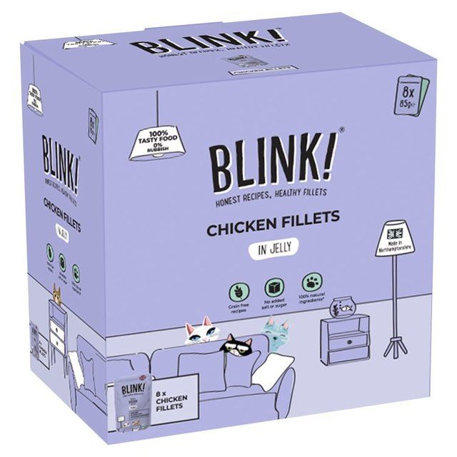 Blink! Chicken Fillets In Jelly Multipack   8 x 85g