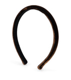 Alexandre de Paris velvet headband 10mm, imported from the UK