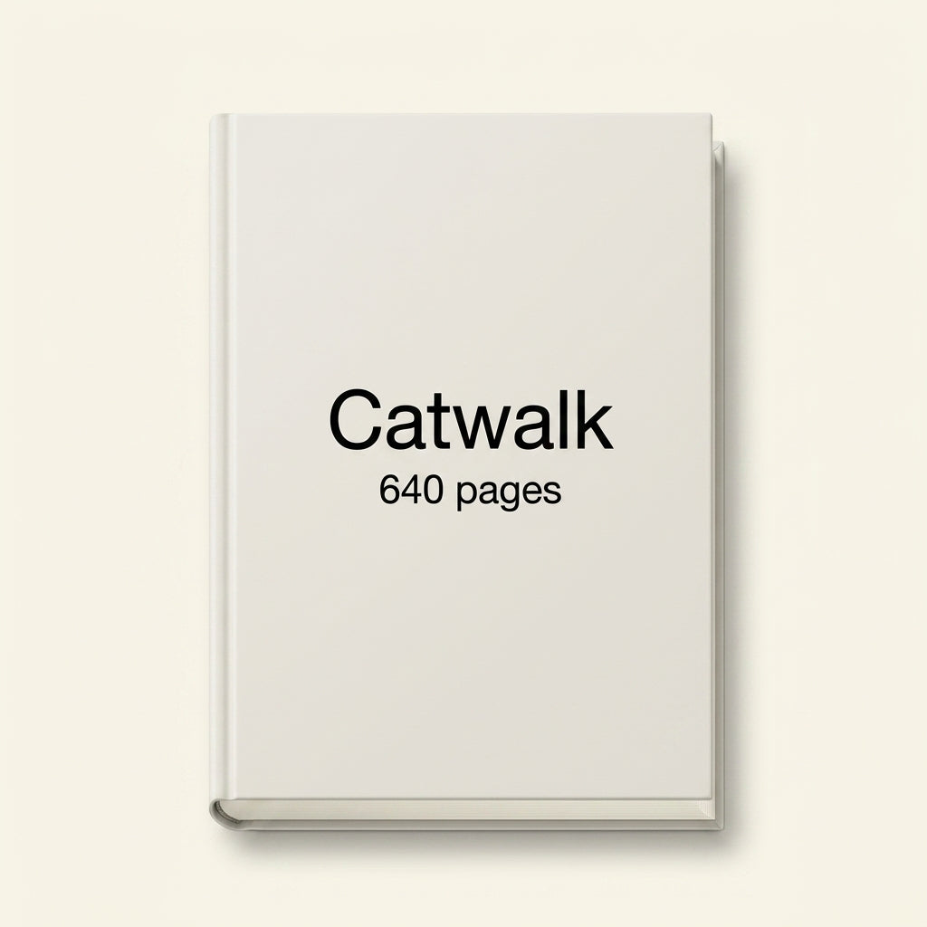 Dior Catwalk hardback book showcasing complete collections - British product