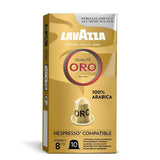 Lavazza Qualita Oro Aluminium Nespresso Compatible Capsules   10 per pack GOODS M&S   