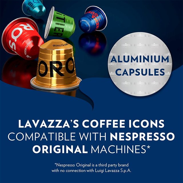 Lavazza Qualita Rossa Aluminium Nespresso Compatible Capsules   30 per pack GOODS M&S   