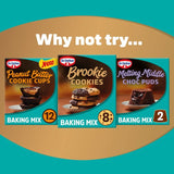 Dr. Oetker Brookie Cookie and Brownie Mix   390g GOODS M&S   