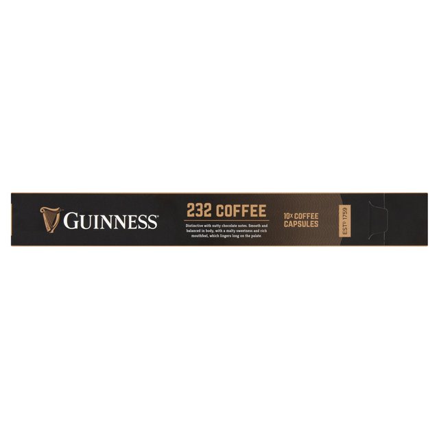 Tiki Tonga Guinness 232 Coffee Nespresso Compatible Capsules   10 per pack GOODS M&S   