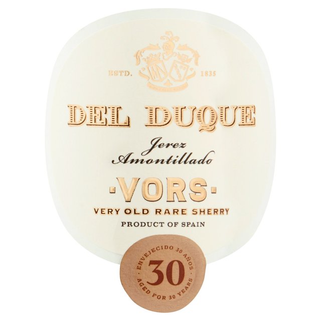 Del Duque 30 Year Old Amontillado Muy Viejo   37.5cl GOODS M&S   