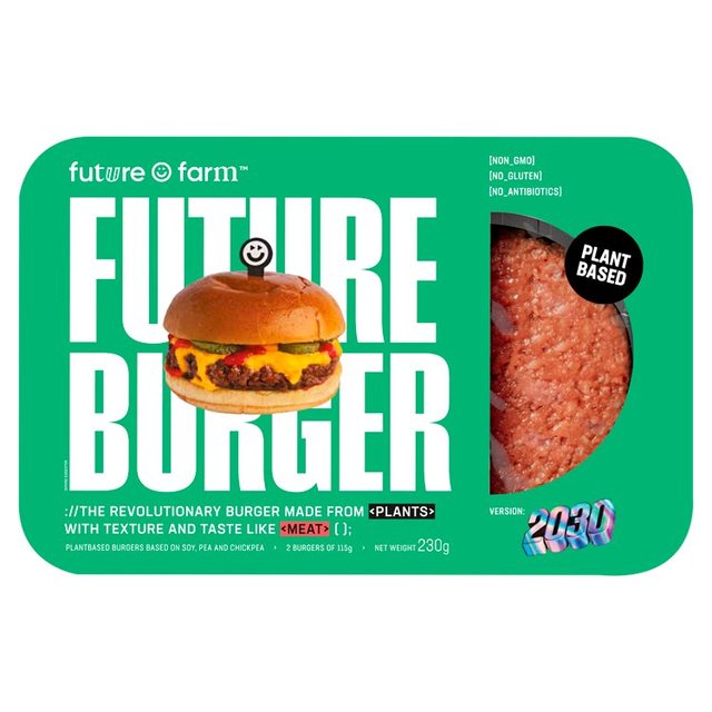 Future Farm Vegan Burger   230g GOODS M&S   