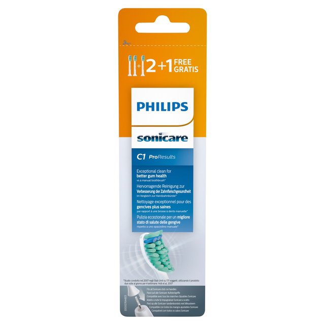 Philips Sonicare Brush Heads ProResults 2+1 pk   3 per pack GOODS M&S   