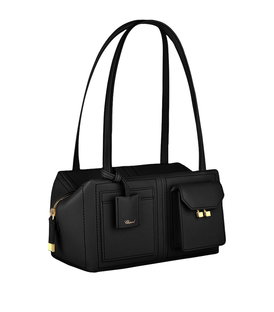 Chopard Ice Cube calfskin shoulder bag, imported from the UK