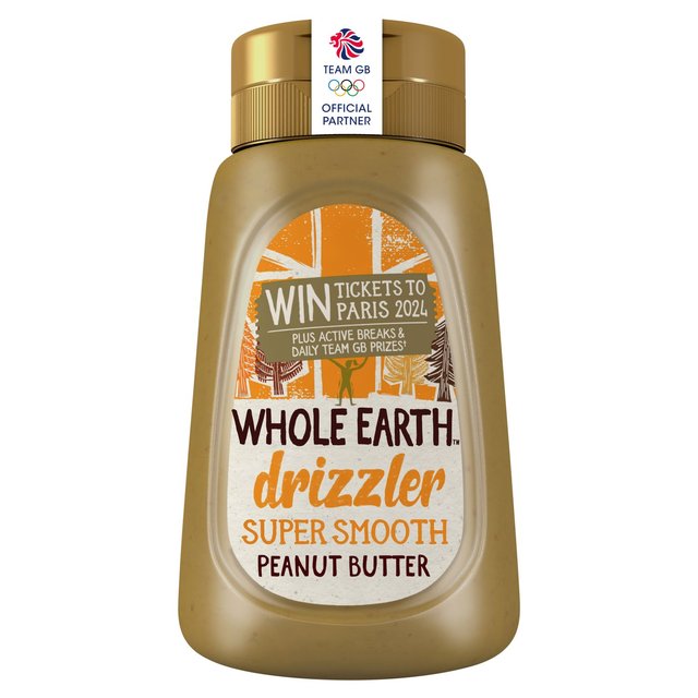 Whole Earth Drizzler Peanut Butter    320g