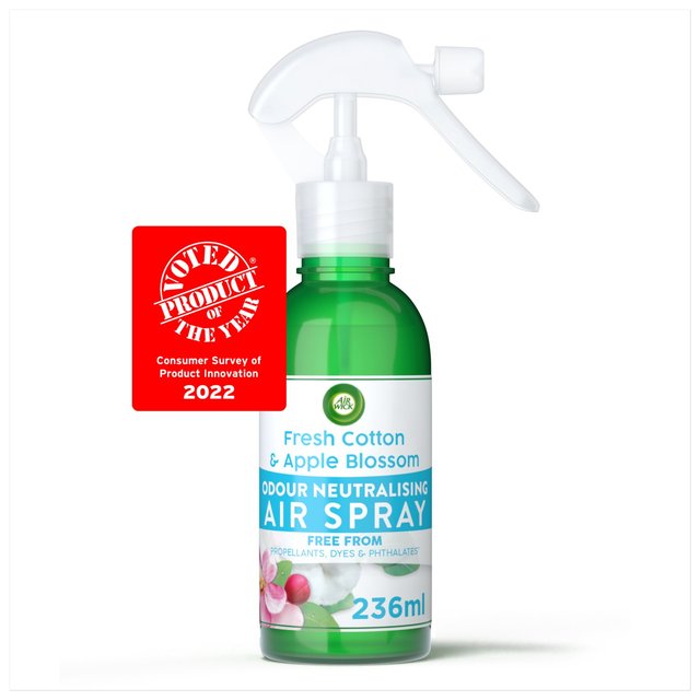 Airwick Fresh Cotton & Apple Blossom Air Spray   237ml GOODS M&S   