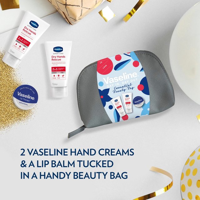 Vaseline Day In Day Out Essentials Beauty Bag GOODS M&S   