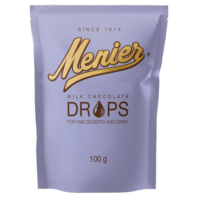 Menier Milk Chocolate Drops   100g