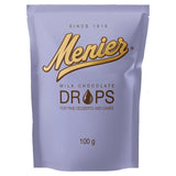 Menier Milk Chocolate Drops   100g GOODS M&S   