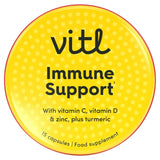 Vitl Immune Support x 15 capsules   15 per pack GOODS M&S   