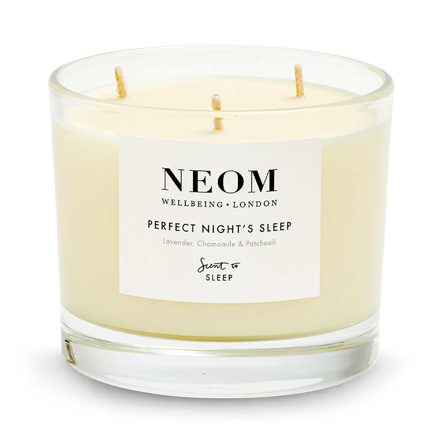 NEOM Perfect Night's Sleep scented candle 420g 3 wicks, UK version