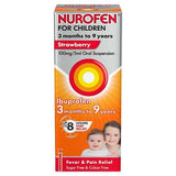 Nurofen for Children 3mths - 9yrs Ibuprofen Strawberry 100ml GOODS Superdrug   