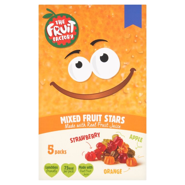 The Fruit Factory Fruit Stars   5 x 20g GOODS M&S   