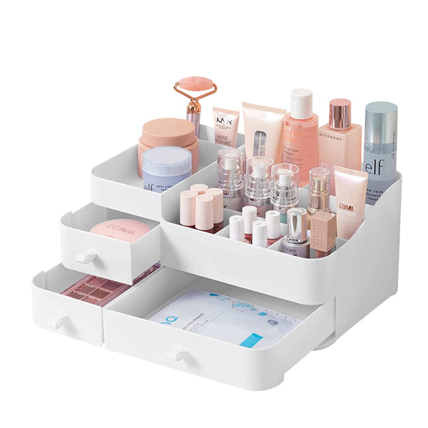 Livingandhome brush set with organiser and rose gold handles (British brand)