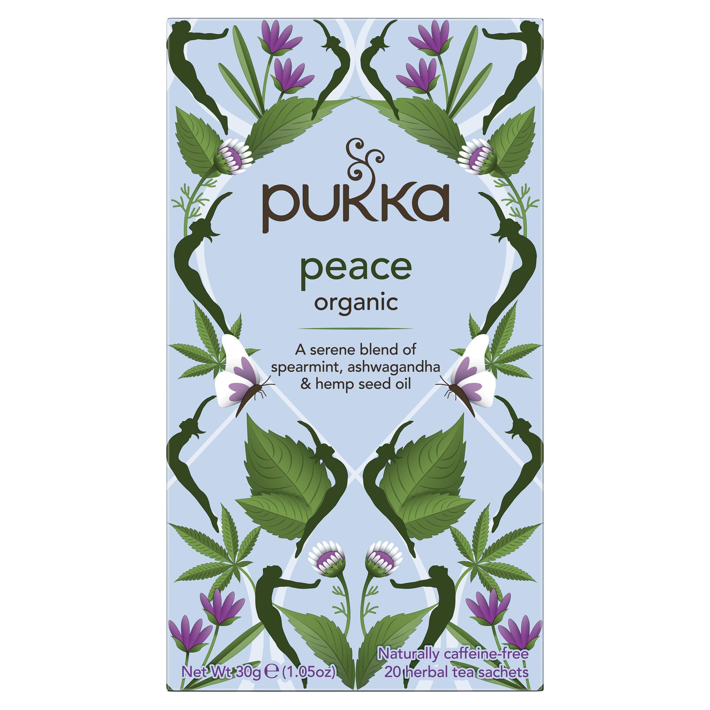 Pukka Organic Peace Herbal Tea Sachets x20 30g All tea Sainsburys   