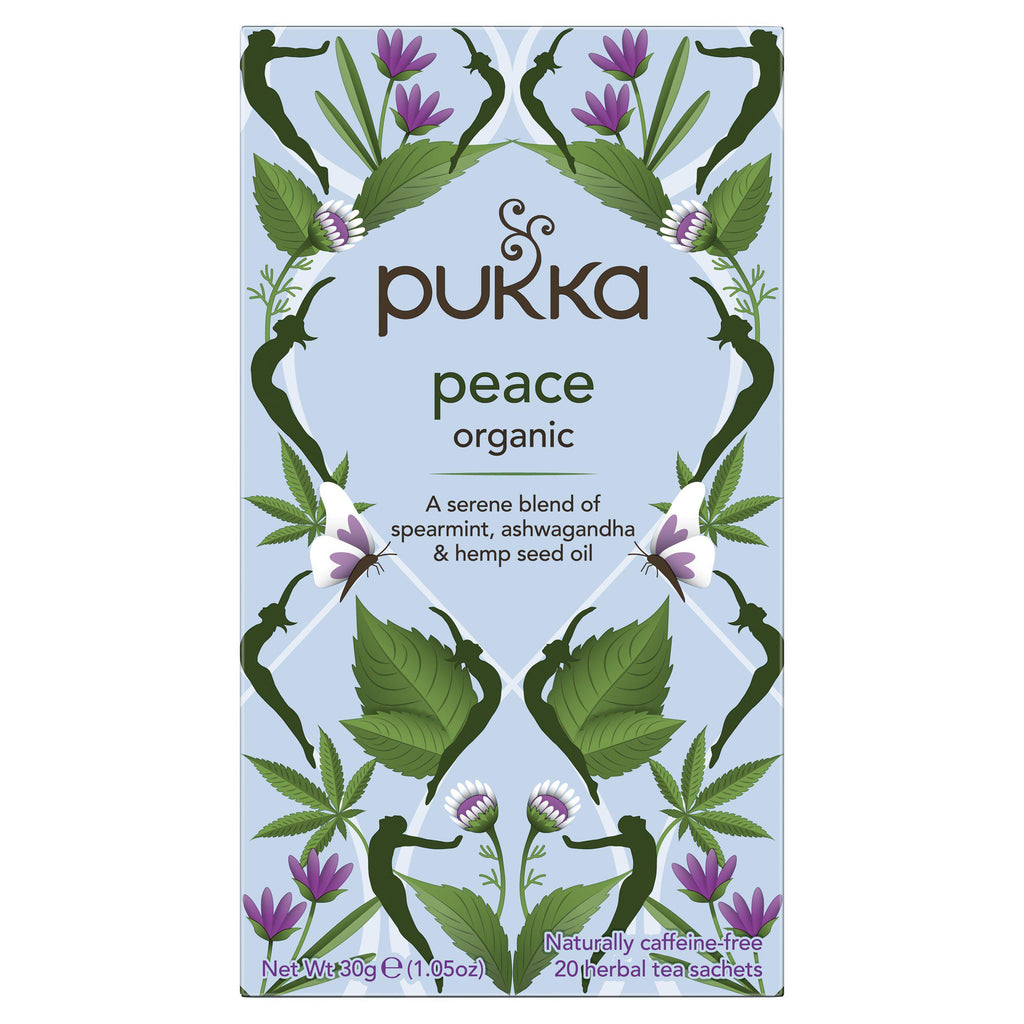 Pukka Organic Peace Herbal Tea Sachets x20 30g