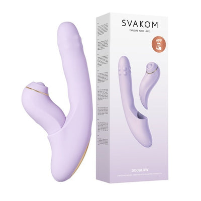 Superdrug Svakom Duoglow 2in1 Rabbit & Clitoral Vibrator- Buy online at McGrocer