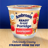 Ambrosia Ready To Eat Porridge with Raspberry Layer   210g GOODS M&S   