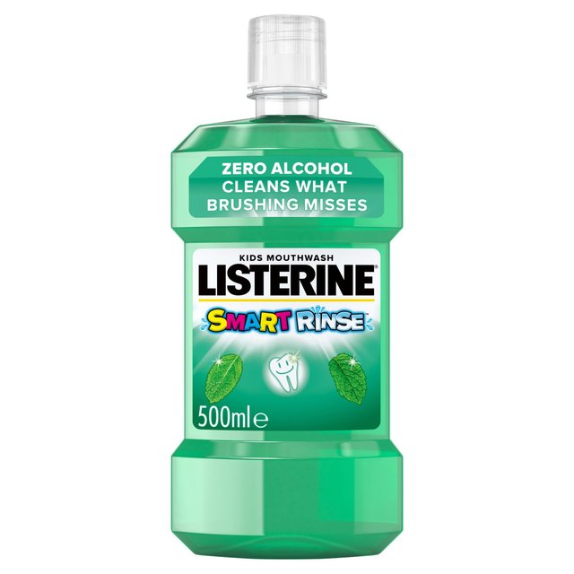 Listerine Smart Rinse Mild Mint for Kids 6+   500ml