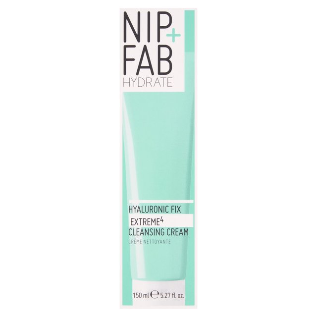 Nip+Fab Hyaluronic Fix Extreme 4 Cleansing Cream   150ml GOODS M&S   