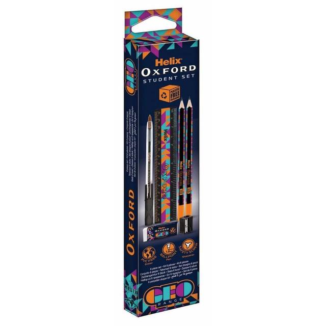 Oxford Geo Student Set - Orange GOODS M&S   