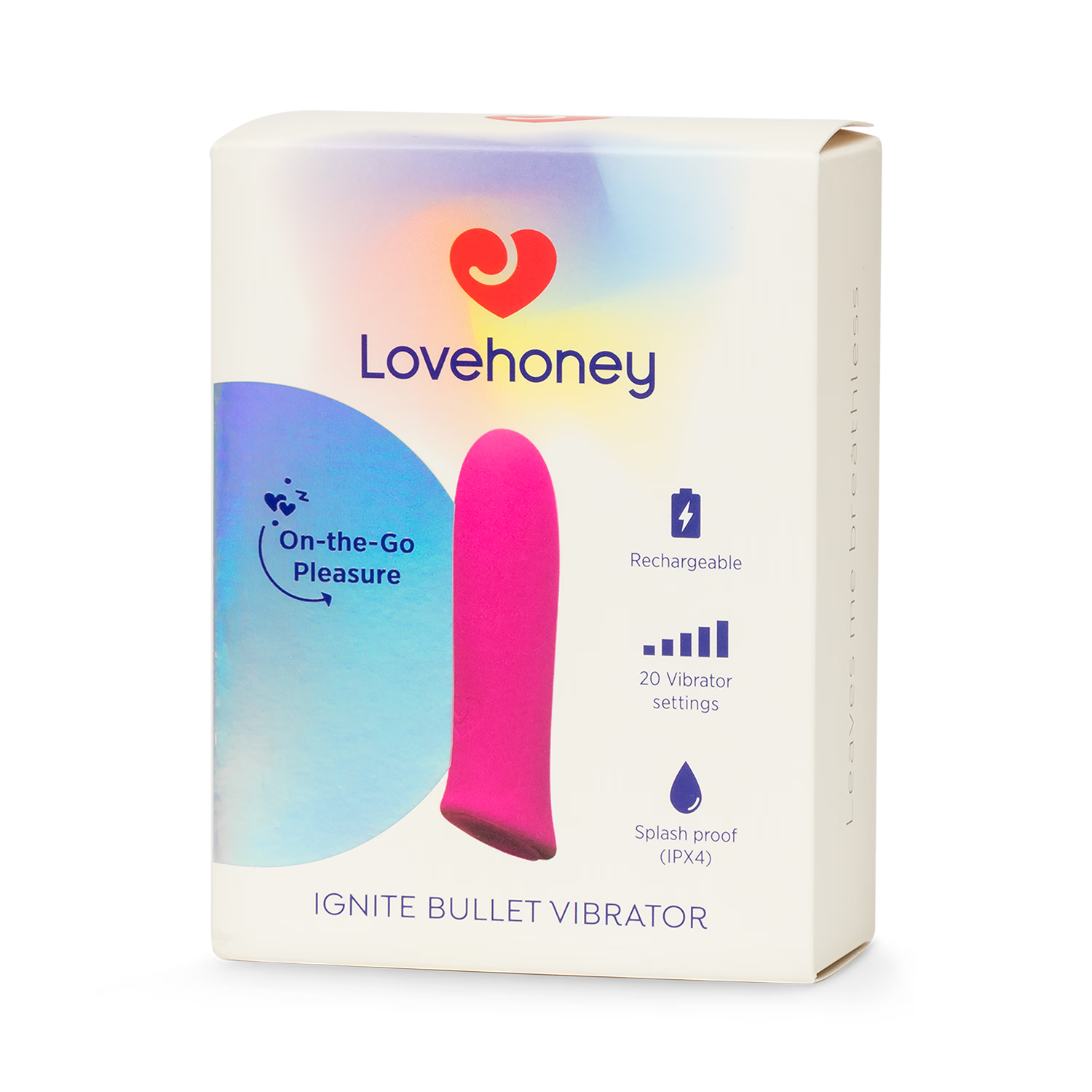 Lovehoney Ignite rechargeable bullet vibrator purple (British brand)
