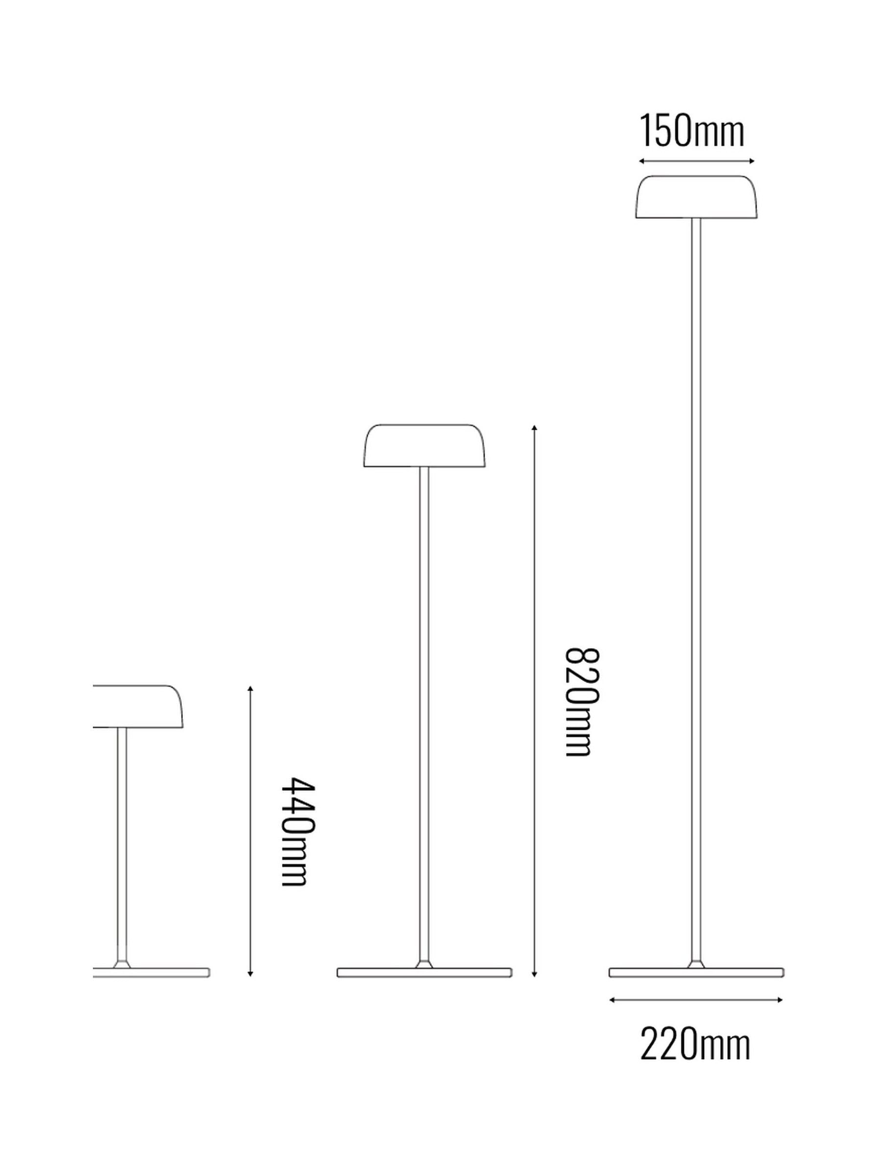 The Solar Centre Sundara warm white solar floor lamp, UK version