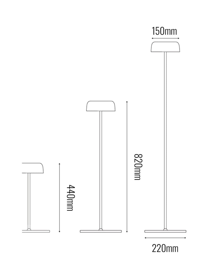 The Solar Centre Sundara warm white solar floor lamp, UK version