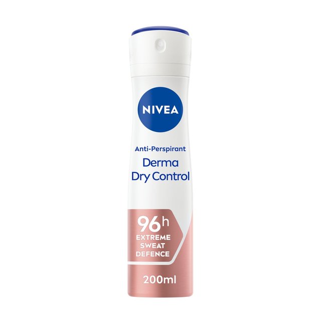 NIVEA Derma Control Maximum Protection Anti-Perspirant Deodorant Spray   200ml