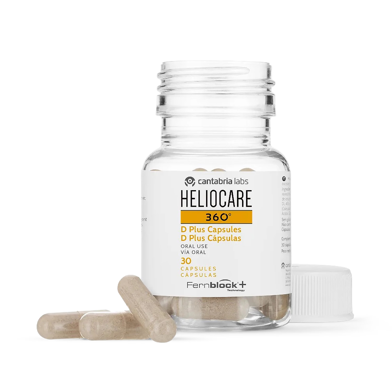 Heliocare 360 capsules food supplement 30 count, imported from the UK