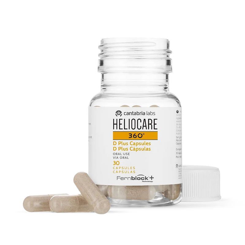 Heliocare 360 capsules food supplement 30 count, imported from the UK