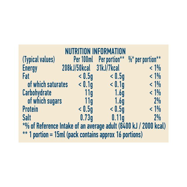 Hellmann's Fat Free Original   250ml GOODS M&S   