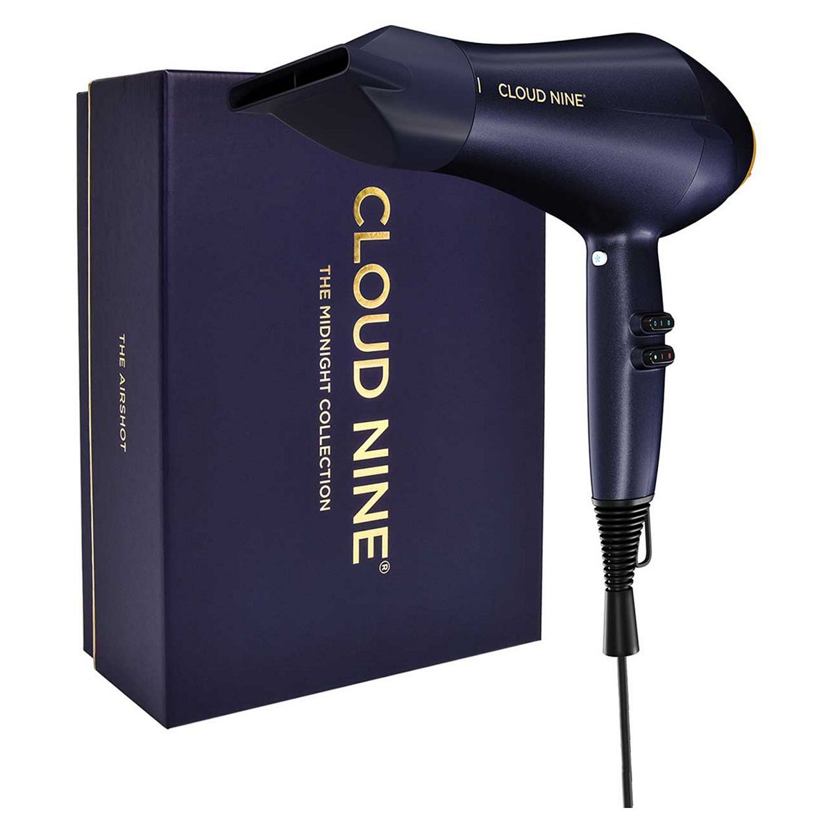 Cloud Nine Midnight Collection Airshot Hairdryer GOODS Boots   